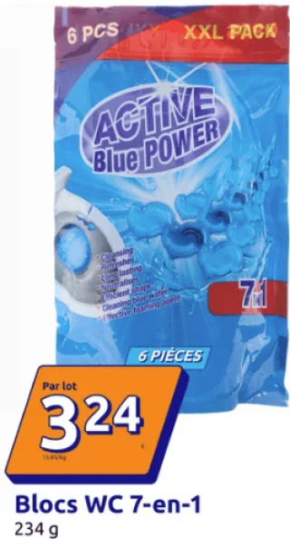 Active Blue Power Blocs WC 7-en-1
