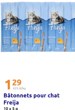 Bâtonnets pour chat Freija