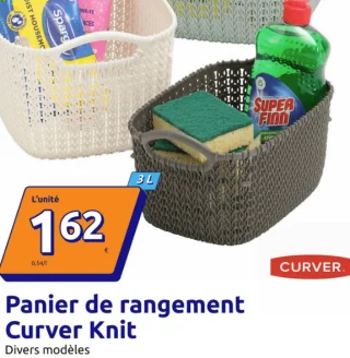 Panier de rangement Curver Knit 3 L
