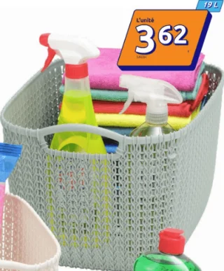 Panier de rangement Curver Knit 19 L