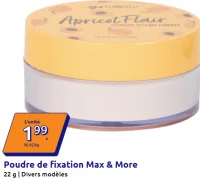 Poudre de fixation Max & More Apricot Flair