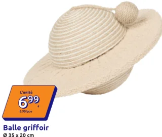 Balle griffoir