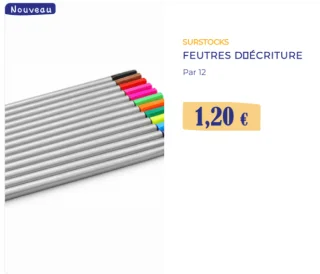 FEUTRES D'ÉCRITURE