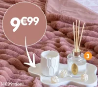 Coffret senteur plateau organique COCOON COLLECTION