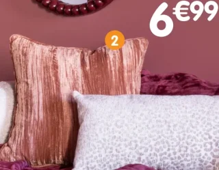 Coussin velours RETRO Luxe