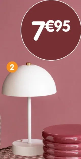 Petite lampe LED champignon