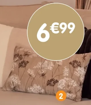 Coussin flowery Cosy Cabin