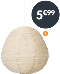 Suspension Japonaise lin