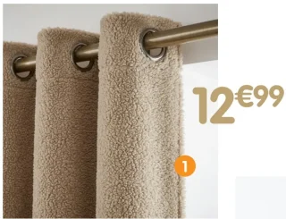 Rideau TEDDY - 140x240 cm
