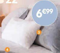 Coussin velours texturé