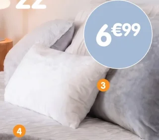 Coussin velours texturé