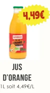 Naturalia Jus d'Orange