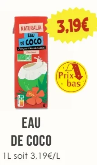Naturalia Eau de Coco