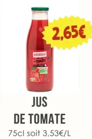 Naturalia Jus de Tomate