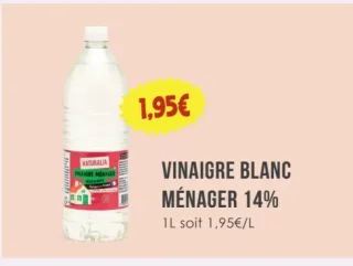 Vinaigre Blanc Ménager 14% Naturalia