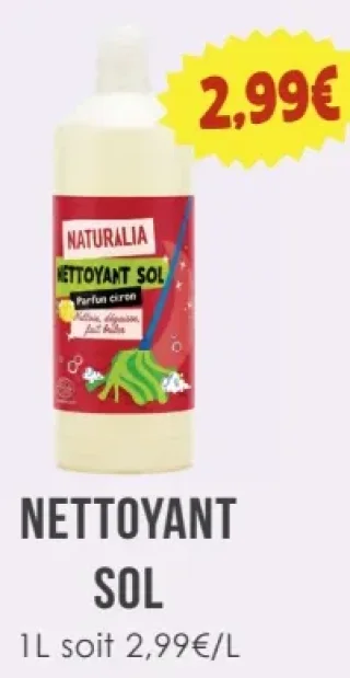Nettoyant Sol Naturalia