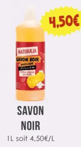 Savon Noir Naturalia