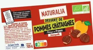 Naturalia Dessert de Pommes Châtaignes