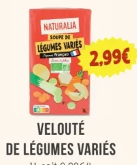 Velouté de légumes variés Naturalia