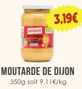 Moutarde de Dijon Naturalia