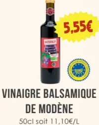 Vinaigre Balsamique de Modène Naturalia