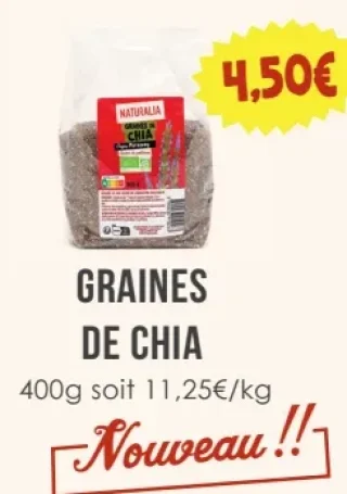 Graines de Chia Naturalia