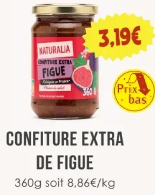 Naturalia Confiture Extra de Figue