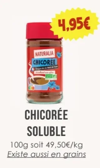 Chicorée soluble Naturalia