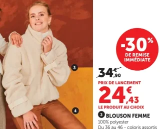 BLOUSON FEMME U Collection