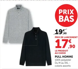 Pull homme U Collection