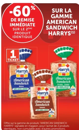 Gamme American Sandwich Harrys