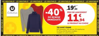 TEE SHIRT FEMME U Collection