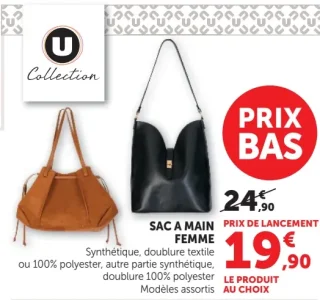 SAC A MAIN FEMME U Collection