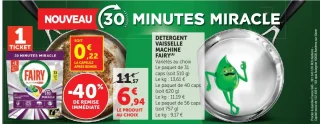 Détergent vaisselle machine Fairy (Variétés au choix)