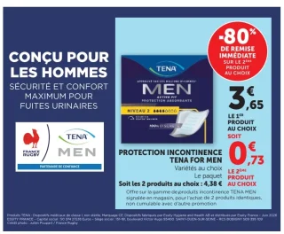 Protection incontinence Tena for Men