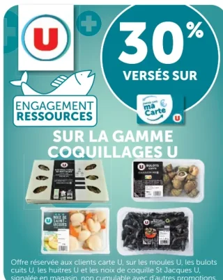 La gamme coquillages U