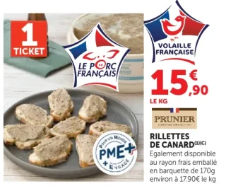 Rillettes de canard Prunier