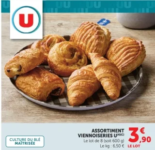 Assortiment viennoiseries U
