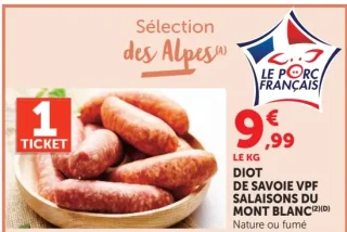 Diot de Savoie VPF Salaisons du Mont Blanc