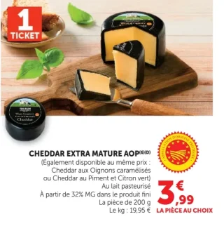 Cheddar Extra Mature AOP Wyke Farms