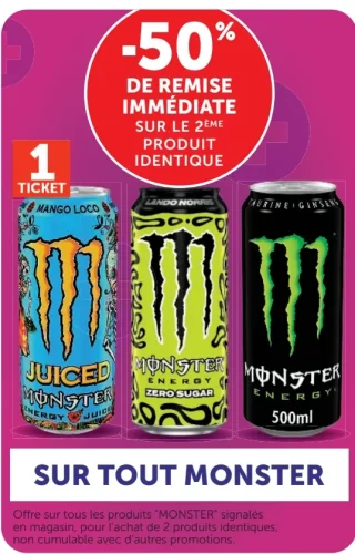 Boisson énergisante Monster