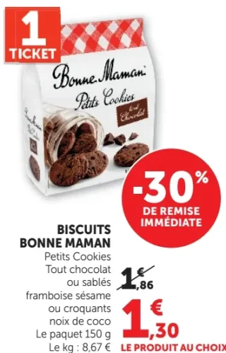 Biscuits Bonne Maman