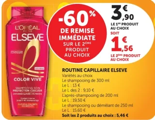 ROUTINE CAPILLAIRE ELSEVE L'ORÉAL PARIS