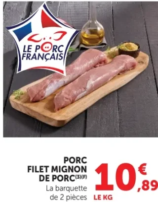 Filet mignon de porc