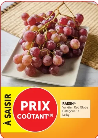 RAISIN Red Globe