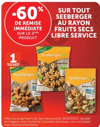 Seeberger Fruits Secs Libre Service