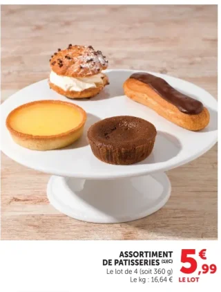 Assortiment de pâtisseries