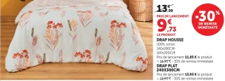 Drap housse ou drap plat U Maison
