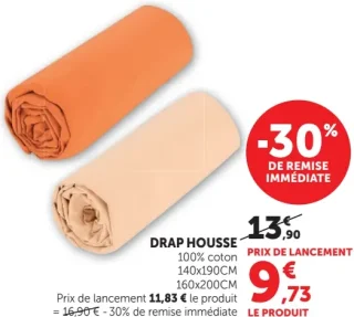 Drap housse U Maison