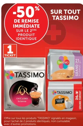 Sur tout Tassimo